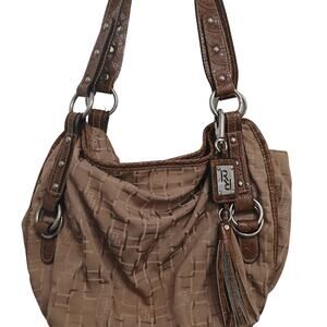 Every Day Classy Slouch Shoulder Bag Brown Tassel Traditional Workwear Hobo Boho
